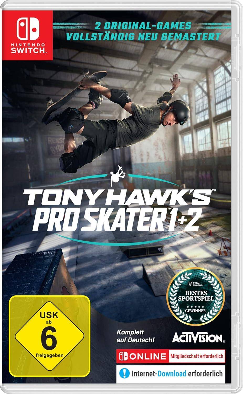 Switch - Tony Hawks Pro Skater 1 + 2 - Nur Modul (Gebraucht)