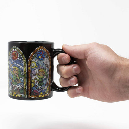 The Legend Of Zelda - Tasse mit Thermoeffekt Mosaik - 320 ml