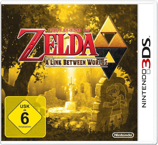 3DS - The Legend Of Zelda A Link Between Worlds (Gebraucht)