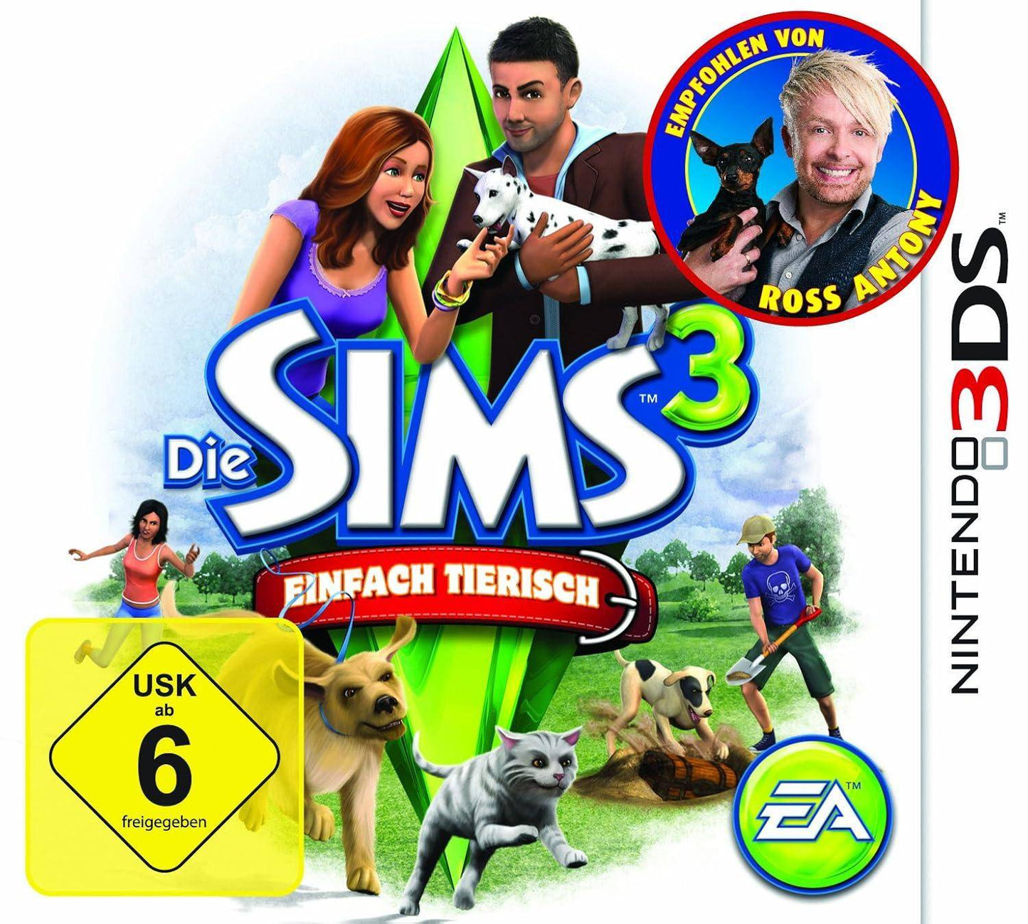 3DS - Die Sims 3 Einfach Tierisch - Nur Modul (Gebraucht)