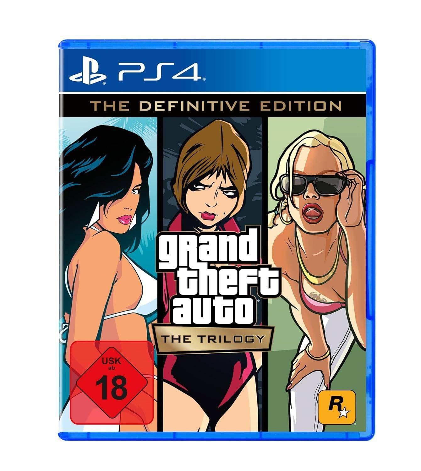 PS4 - Grand Theft Auto The Trilogy The Definitive Edition (Gebraucht)