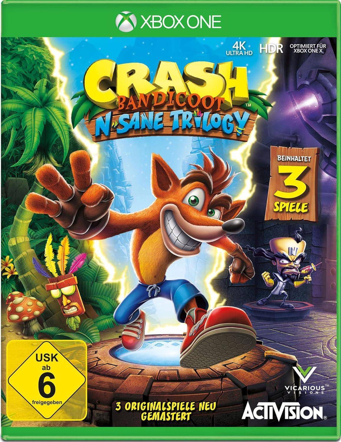 XBOX One - Crash Bandicoot N Sane Trilogy (Gebraucht)