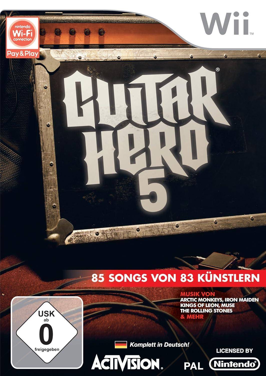 Wii - Guitar Hero 5 (Gebraucht)