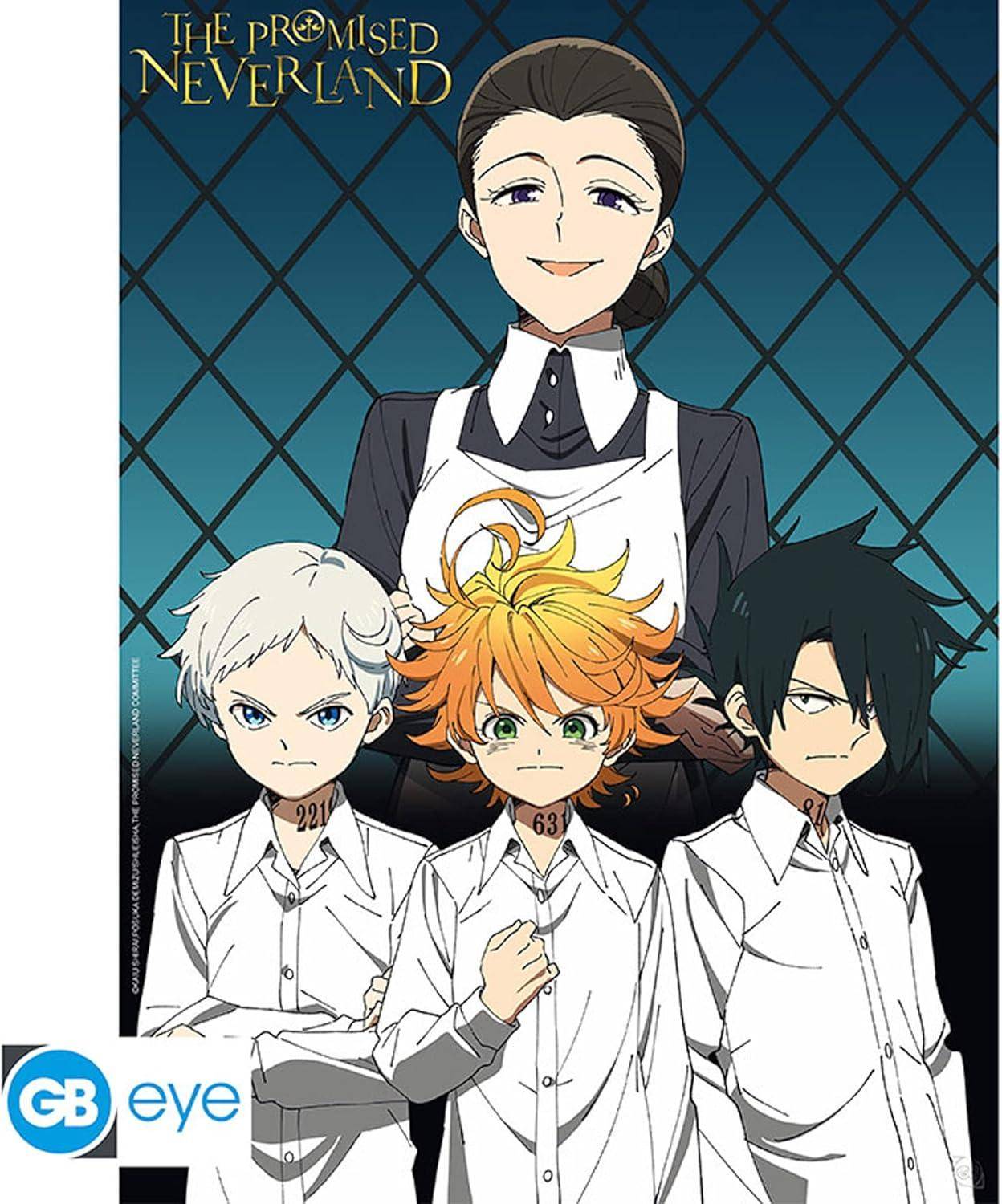 The Promised Neverland - Poster Doppelpack Charaktere - 52 x 38 cm