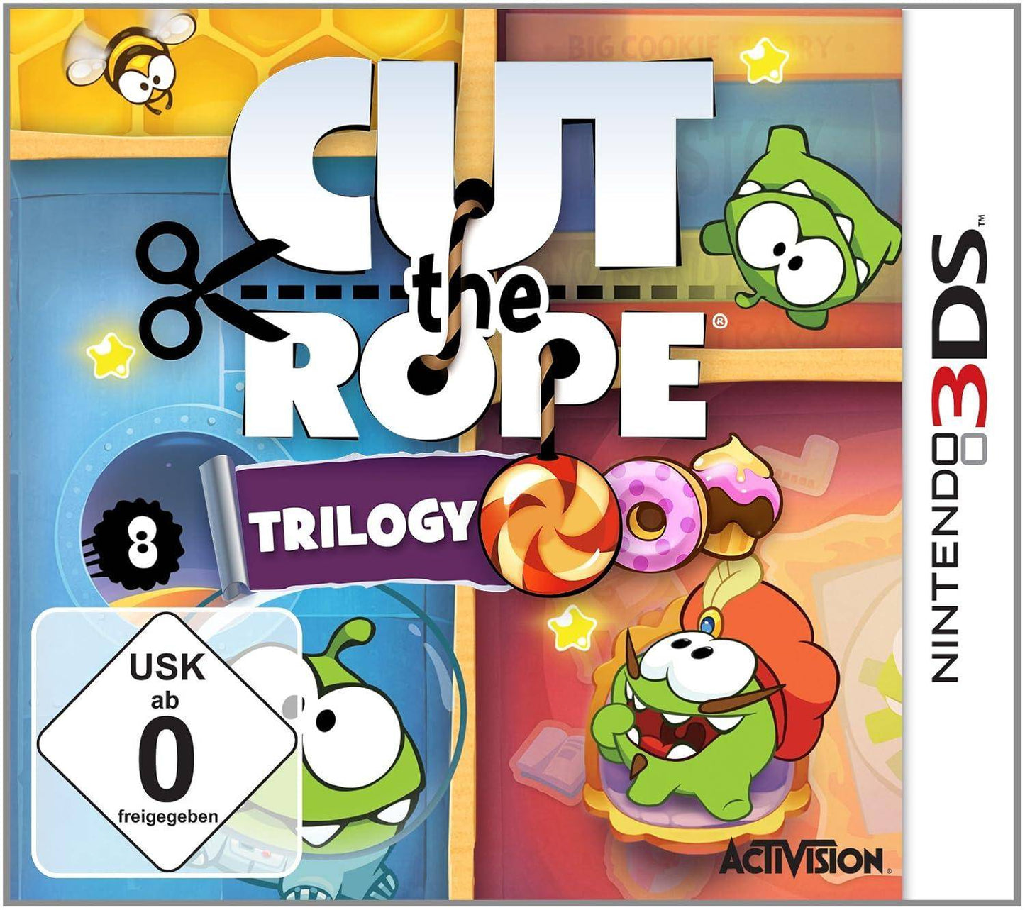 3DS - Cut The Rope Trilogy (Gebraucht)