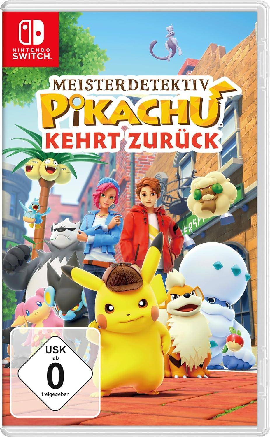 Switch - Meisterdetektiv Pikachu Kehrt Zurück (Gebraucht)