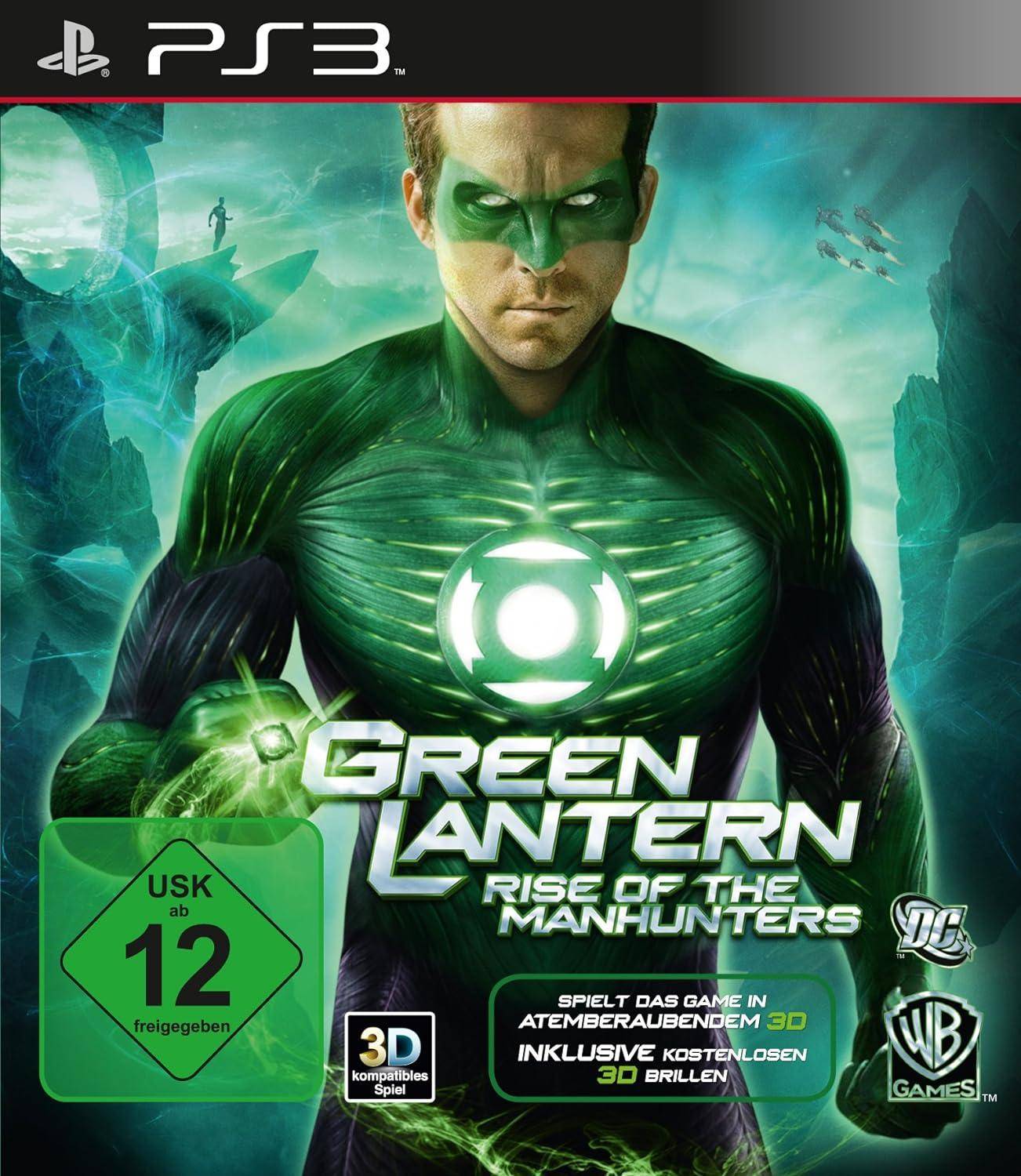 PS3 - Green Lantern Rise Of The Manhunters (Gebraucht)