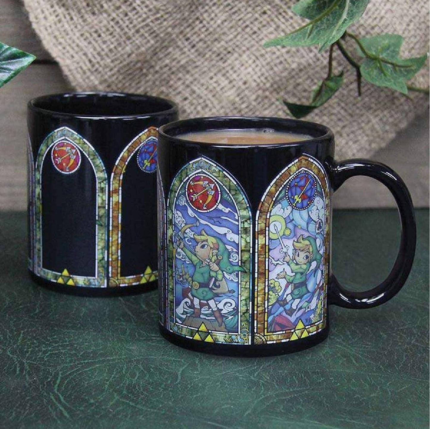 The Legend Of Zelda - Tasse mit Thermoeffekt Mosaik - 320 ml