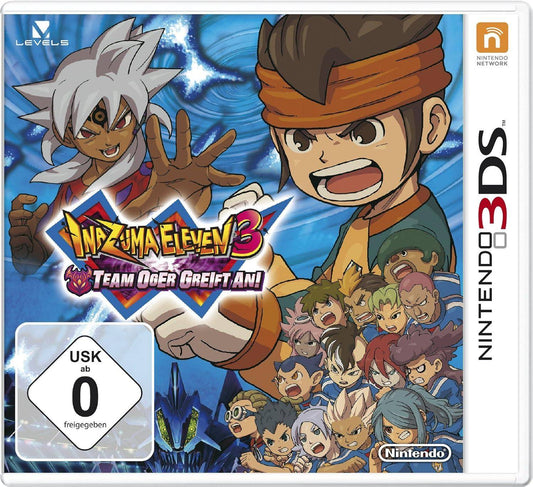 3DS - Inazuma Eleven Team Oger Greift An (Gebraucht)