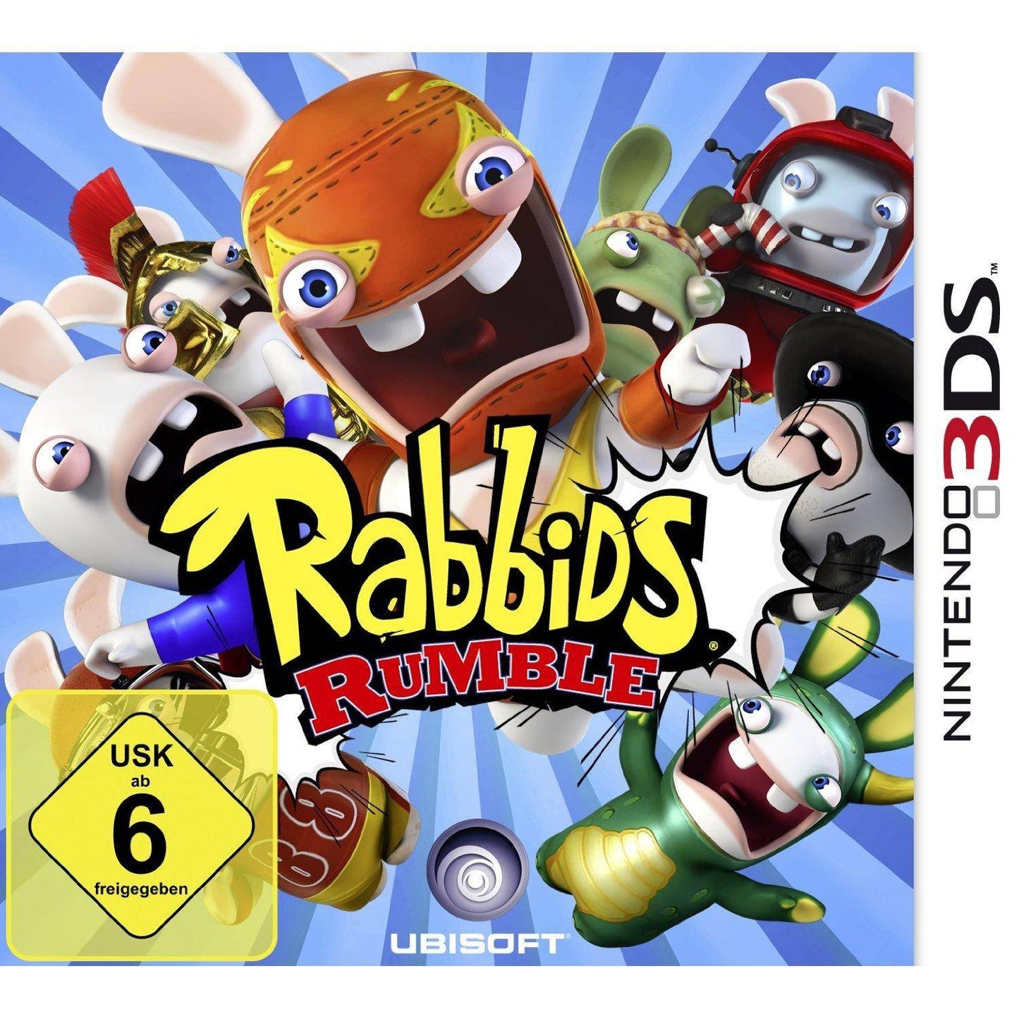 3DS - Rabbids Rumble - Nur Modul (Gebraucht)