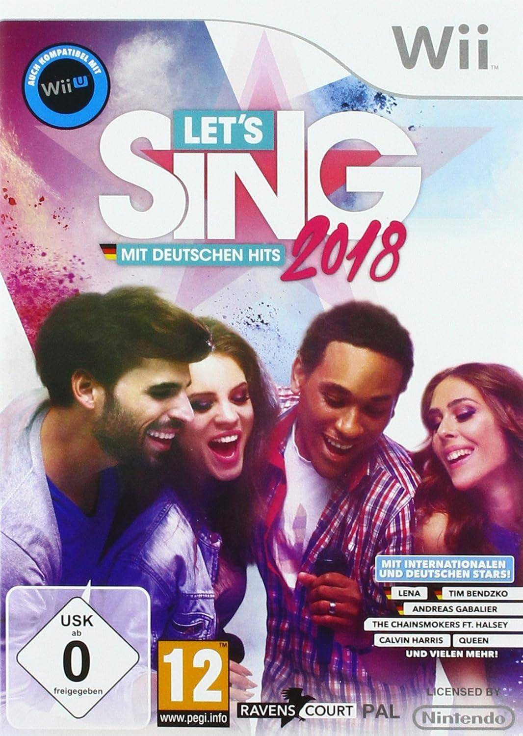 Wii - Lets Sing 2018 Mit Deutschen Hits (Gebraucht)