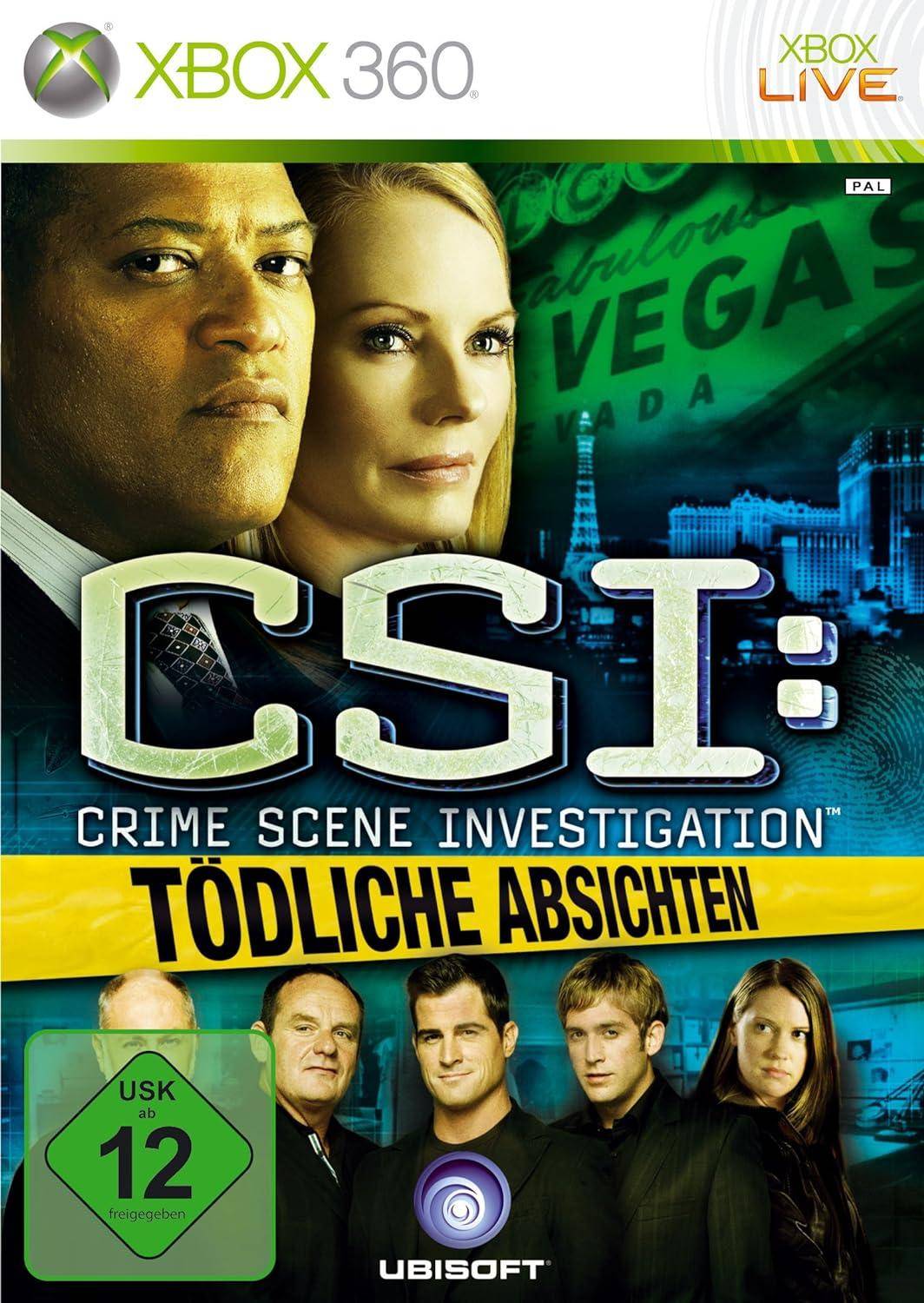 XBOX 360 - CSI Crime Scene Investigation Tödliche Absichten (Gebraucht)
