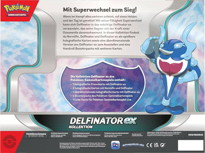 Pokémon - Kollektion Delfinator EX - DE