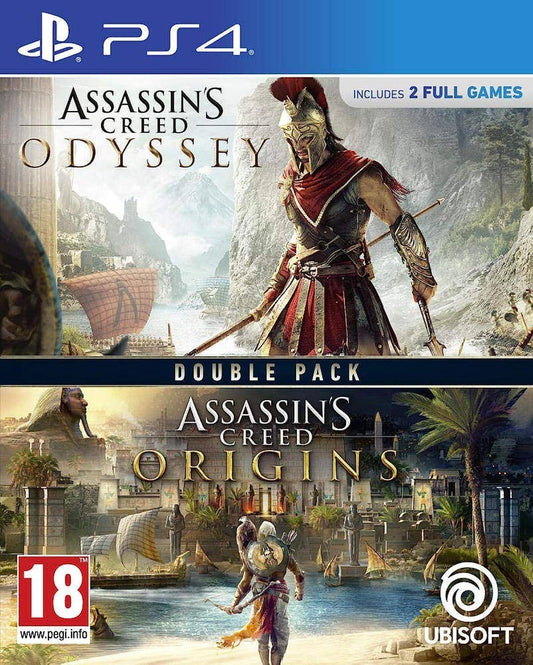 PS4 - Assassins Creed Odyssey + Origins Doppelpack (Gebraucht)
