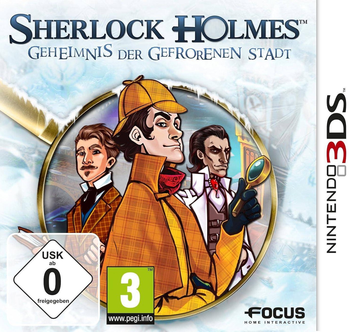 3DS - Sherlock Holmes Geheimnis Der Gefrorenen Stadt (Gebraucht)