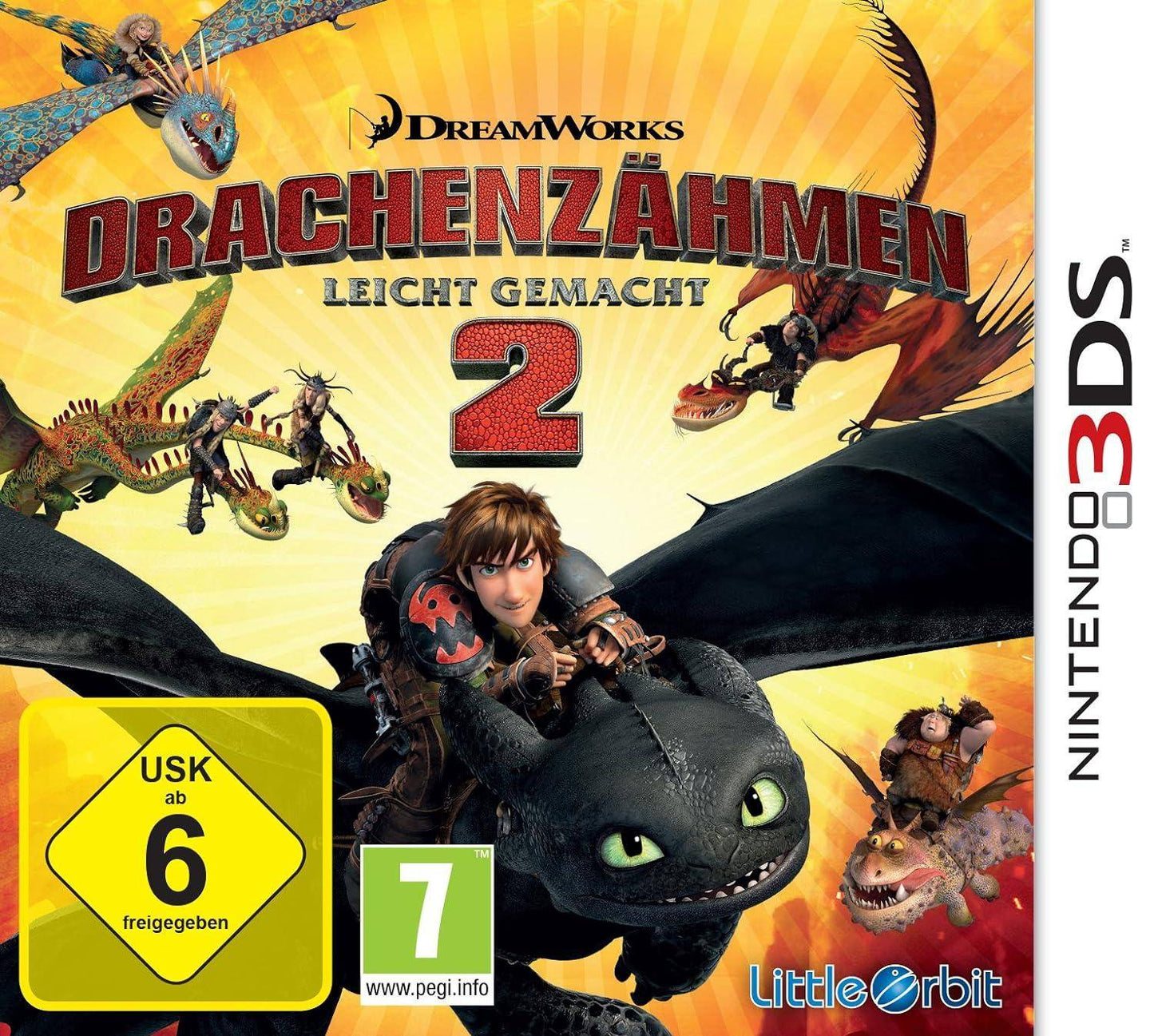 3DS - Drachenzähmen Leicht Gemacht 2 (Gebraucht)