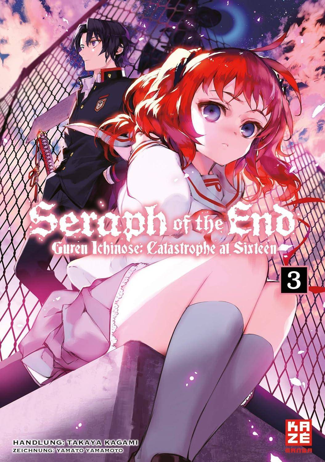 Seraph of the End - Guren Ichinose: Catastrophe at Sixteen - Light Novel - Band 3 (Gebraucht)