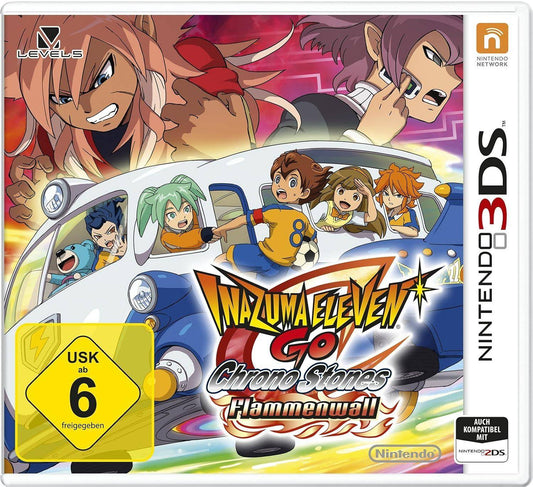 3DS - Inazuma Eleven GO Chrono Stones Flammenwall (Gebraucht)