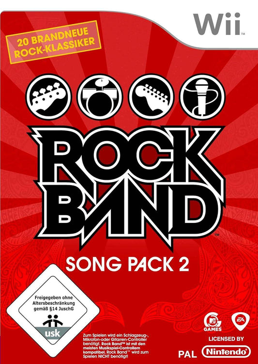 Wii - Rockband Song Pack 2 (Gebraucht)