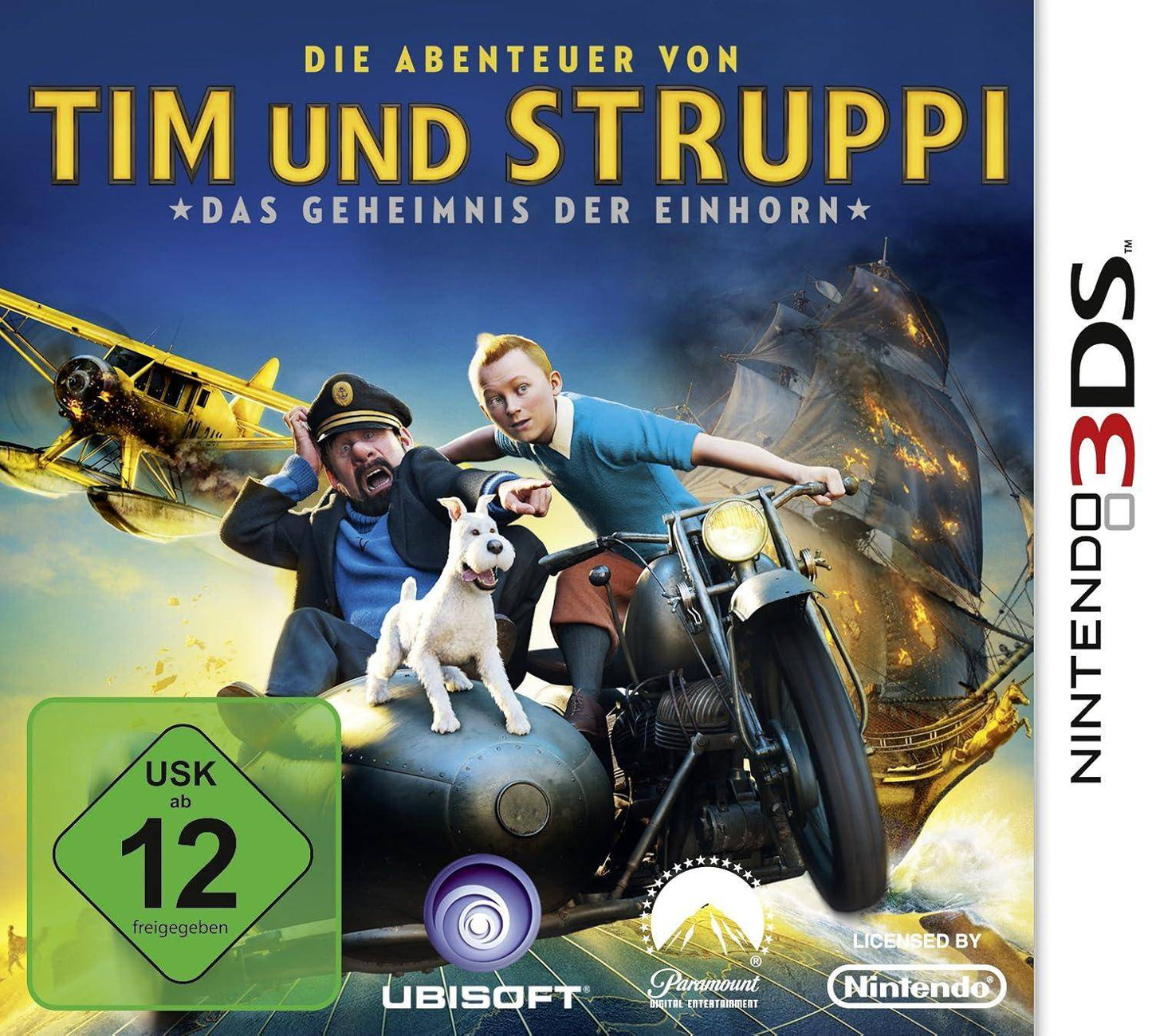 3DS - Die Abenteuer von Tim & Struppi Das Geheimnis der Einhorn (Gebraucht)