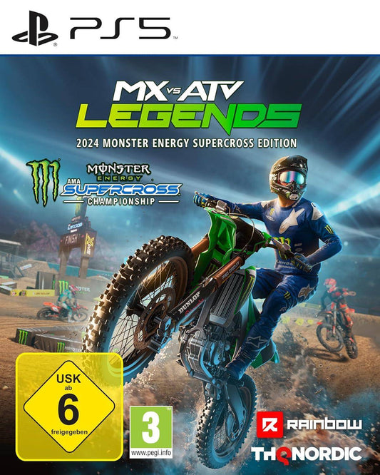 PS5 - MX VS ATV Legends 2024 Monster Energy Supercross Edition (Gebraucht)