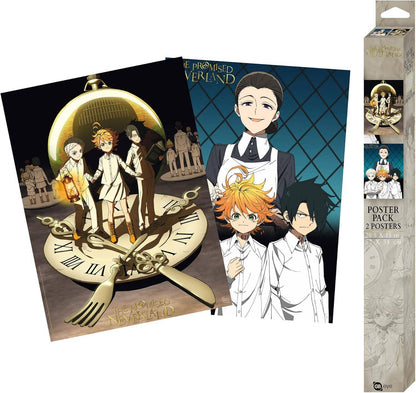 The Promised Neverland - Poster Doppelpack Charaktere - 52 x 38 cm