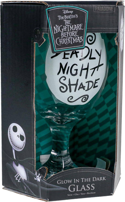 Nightmare before Christmas - Glas Deadly Night Shade - 350 ml