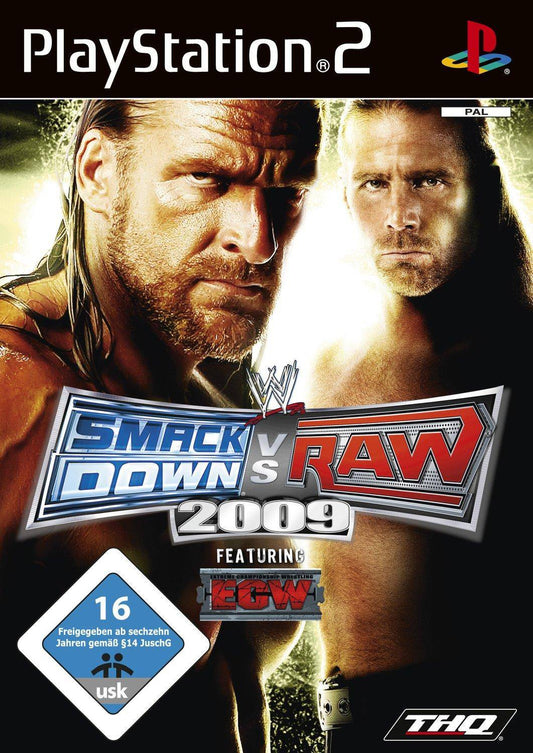 PS2 - WWE Smack Down VS Raw 2009 Featuring ECW (Gebraucht)