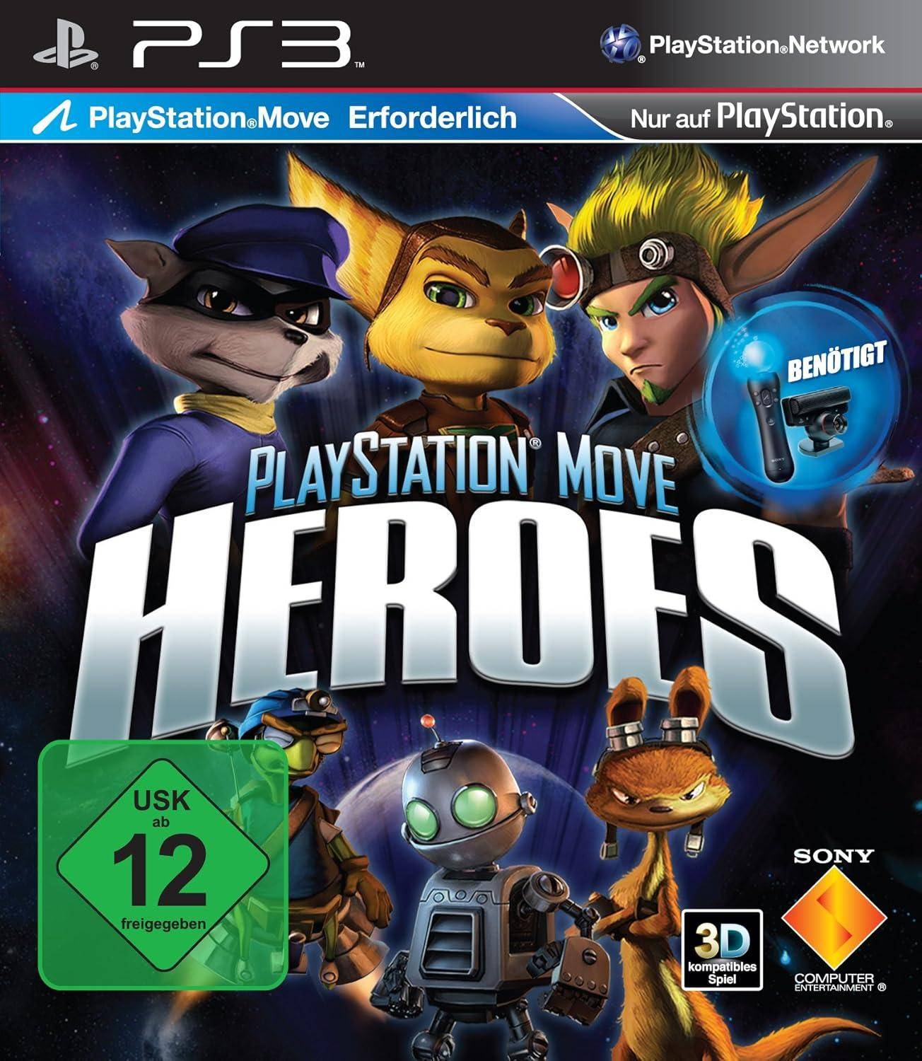 PS3 - Playstation Move Heroes (Gebraucht)
