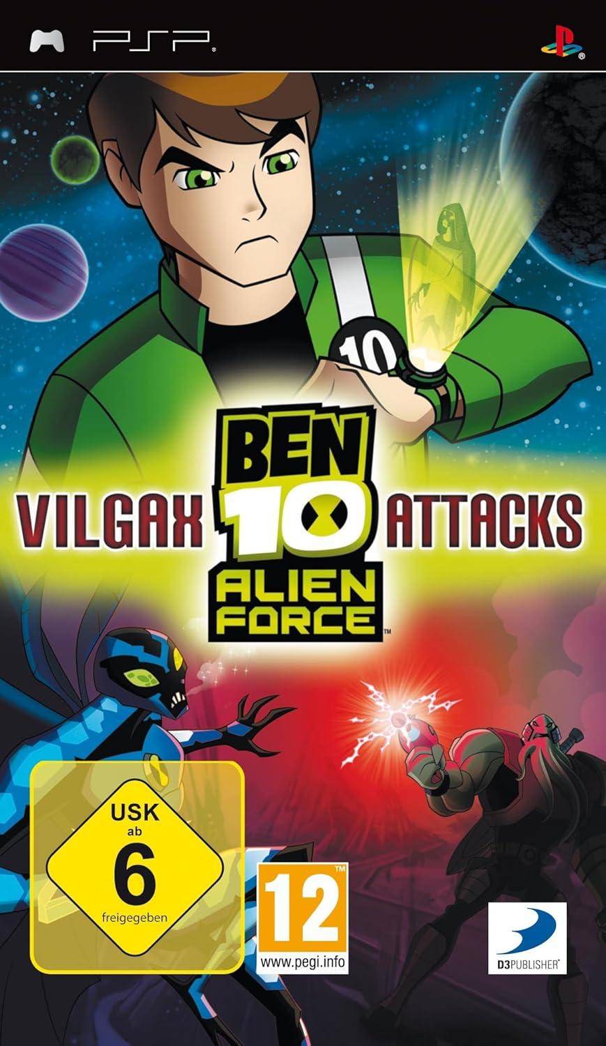 PSP - Ben 10 Alien Force Vilgax Attacks (Gebraucht)
