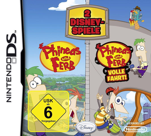 DS - Phineas und Ferb 1 + 2 Doppelpack Phineas und Ferb Phineas und Ferb Volle Fahrt - Nur Modul (Gebraucht)