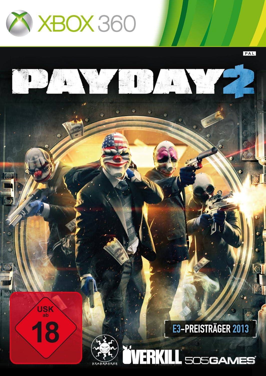 XBOX 360 - Payday 2 (Gebraucht)