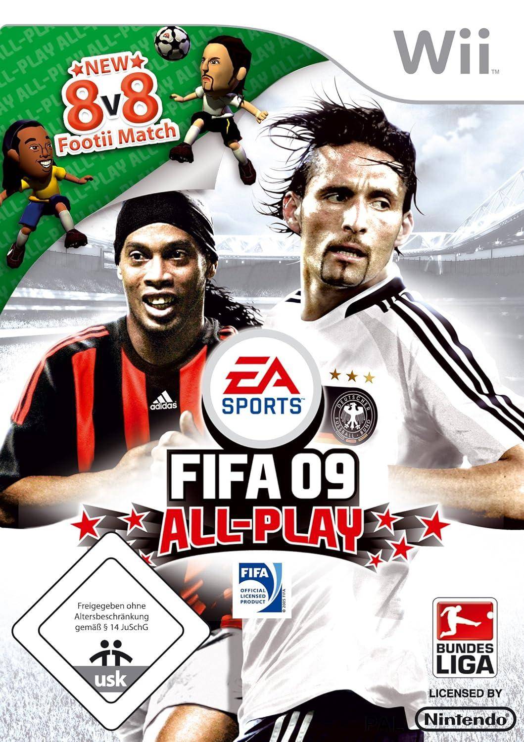 Wii - FIFA 09 All Play (Gebraucht)
