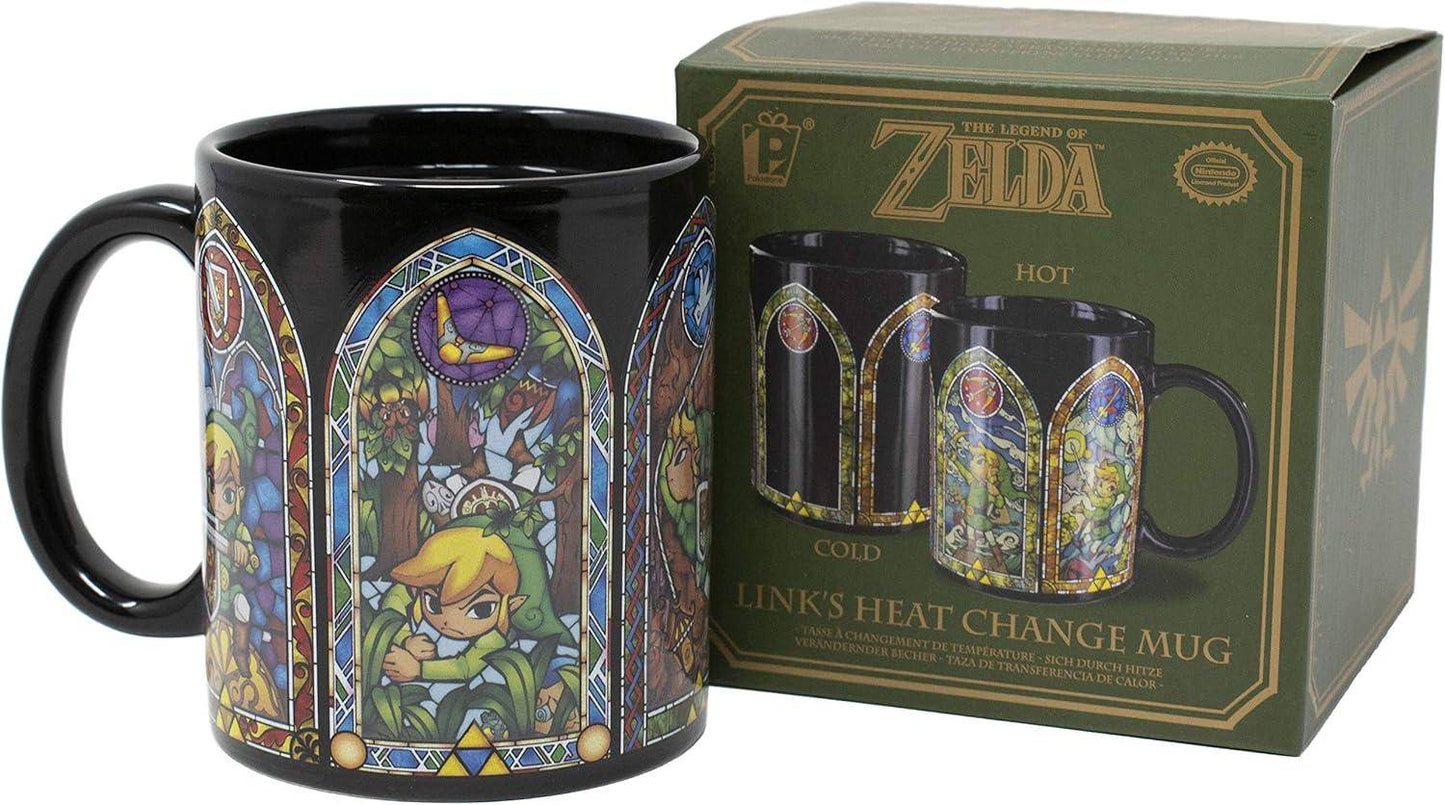 The Legend Of Zelda - Tasse mit Thermoeffekt Mosaik - 320 ml