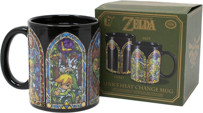 The Legend Of Zelda - Tasse mit Thermoeffekt Mosaik - 320 ml