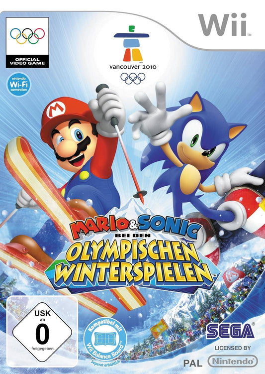 Wii - Mario & Sonic Bei Den Olympischen Winterspielen (Gebraucht)