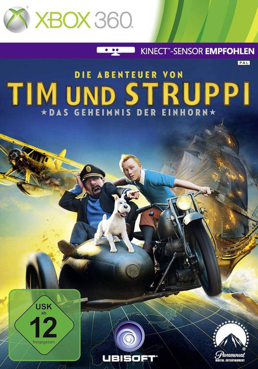 XBOX 360 - Die Abenteuer Von Tim Und Struppi Das Geheimnis Der Einhorn (Gebraucht)