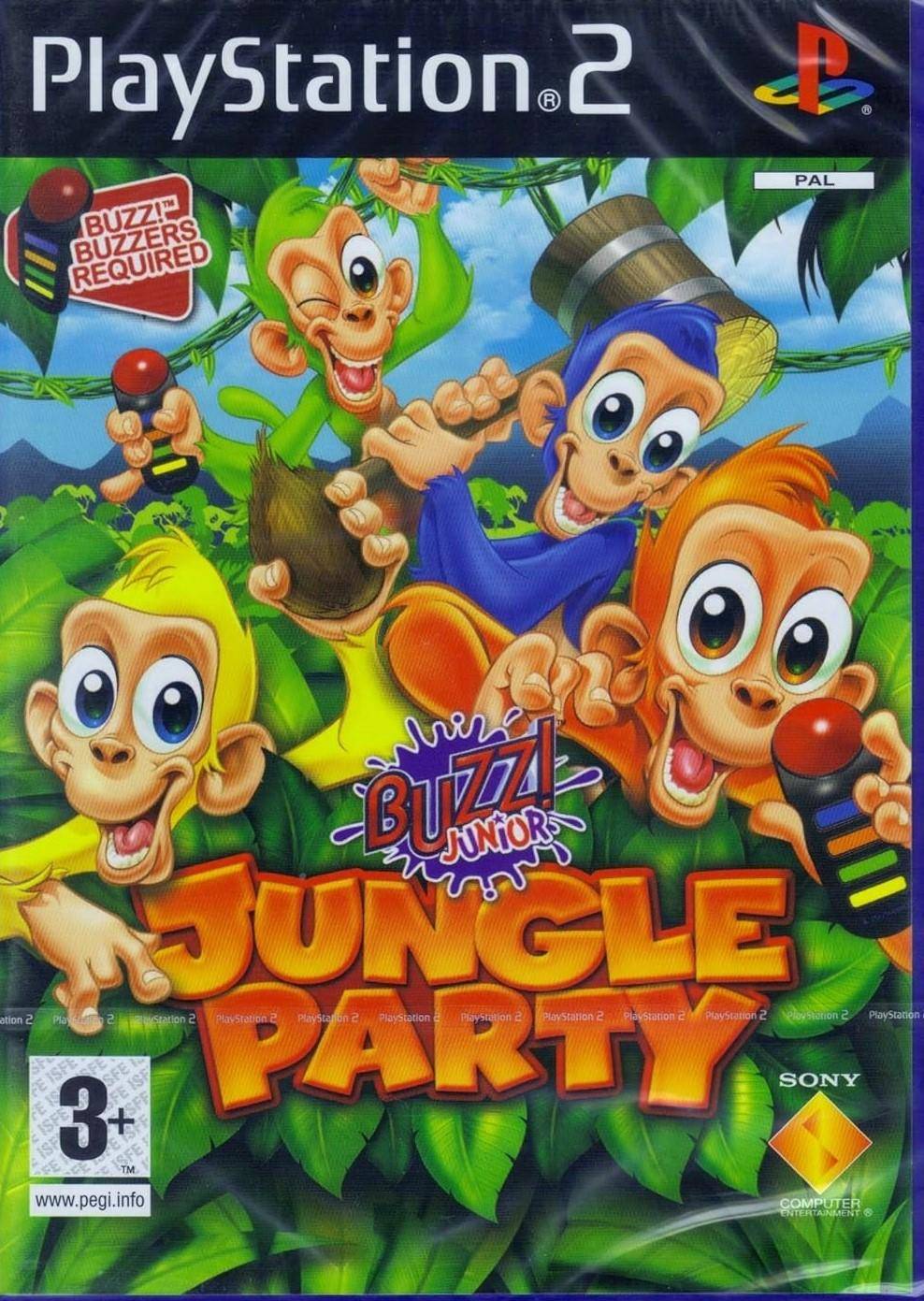 PS2 - Buzz! Junior Jungle Party (Gebraucht)