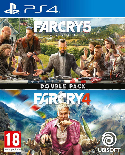 PS4 - Far Cry 4 + Far Cry 5 Double Pack (Gebraucht)