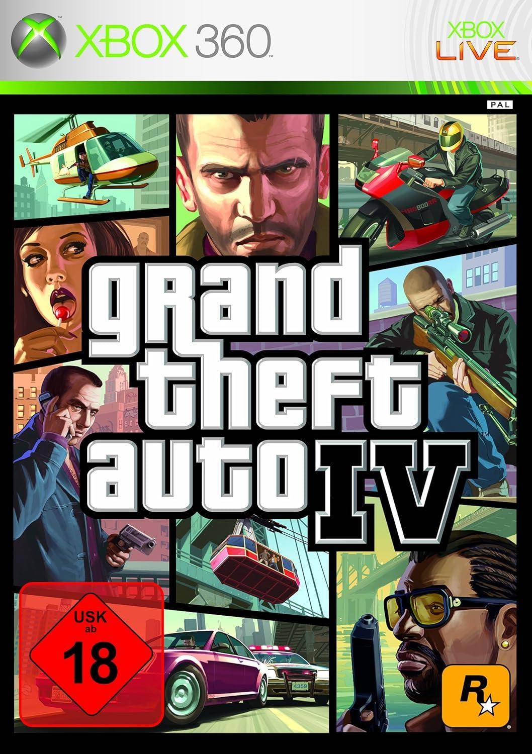 XBOX 360 - Grand Theft Auto 4 (Gebraucht)