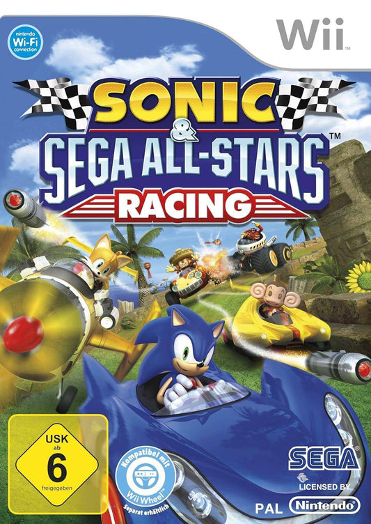 Wii - Sonic & SEGA All Stars Racing (Gebraucht)