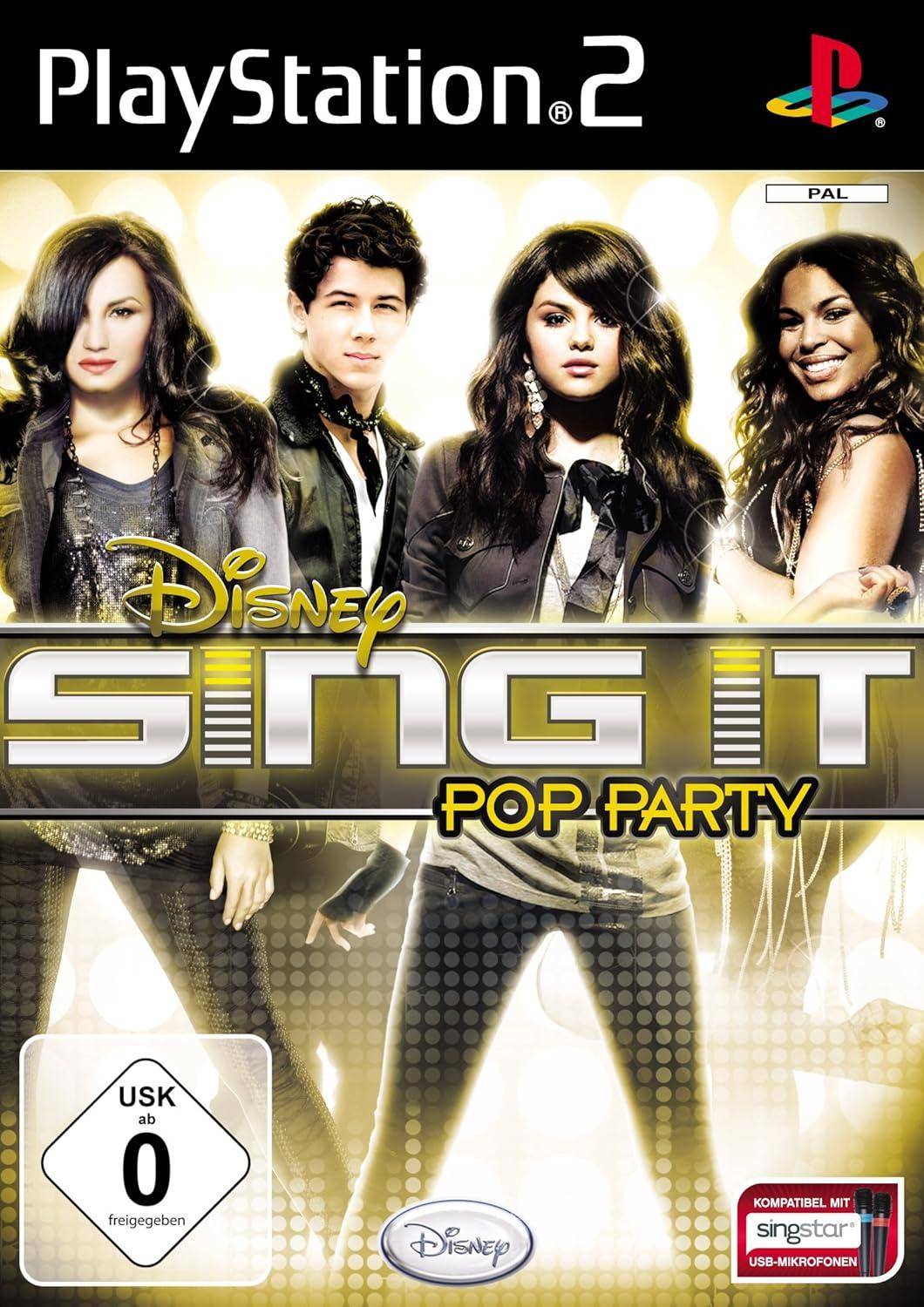 PS2 - Disney Sing It Pop Party (Gebraucht)