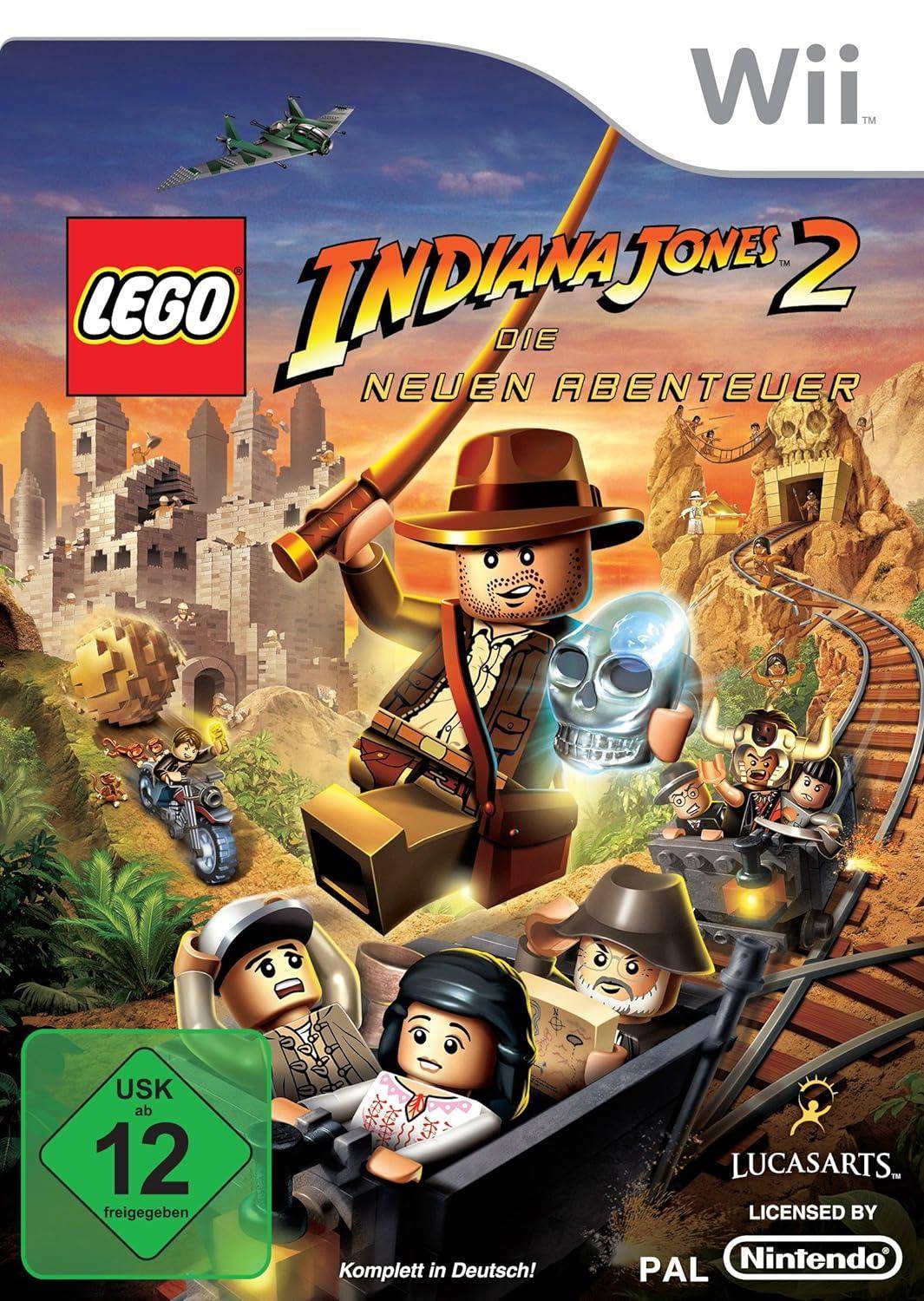 Wii - LEGO Indiana Jones 2 Das Abenteuer Geht Weiter (Gebraucht)