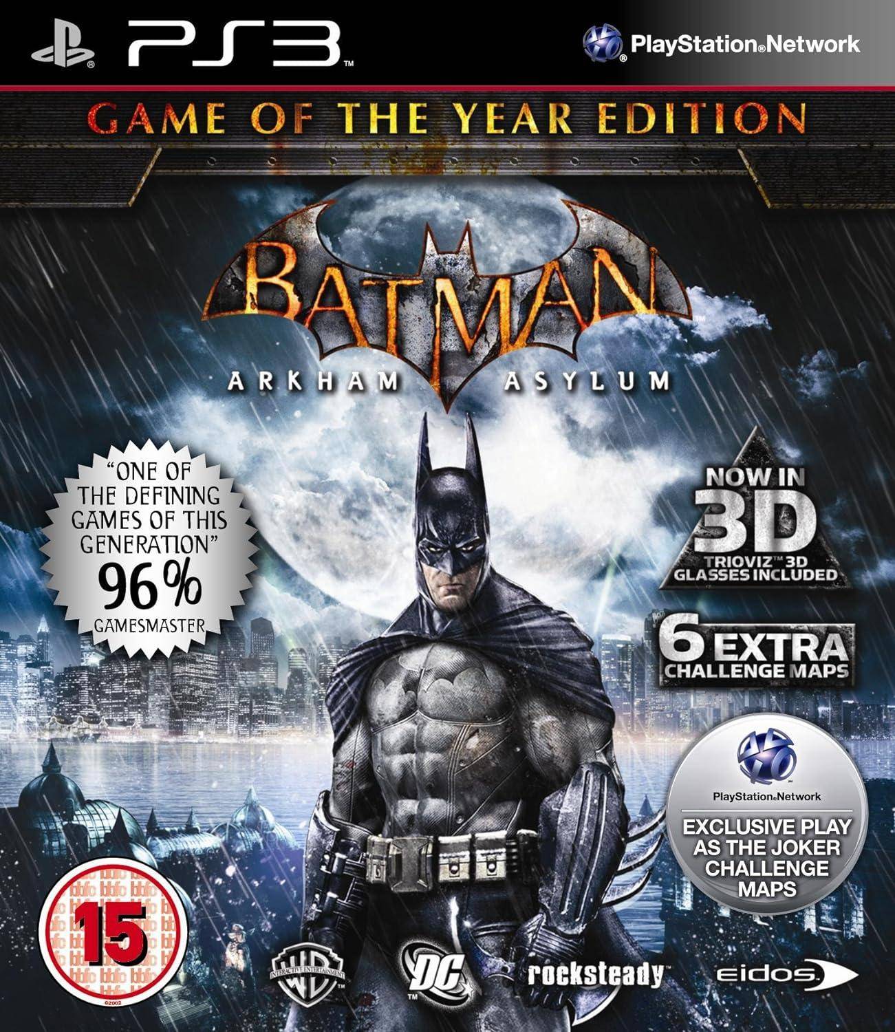 PS3 - Batman Arkham Asylum GOTY (Gebraucht)