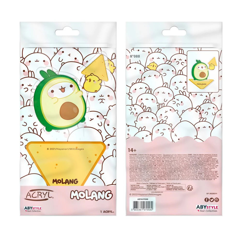 Molang - Acryl Aufsteller Avocado Molang
