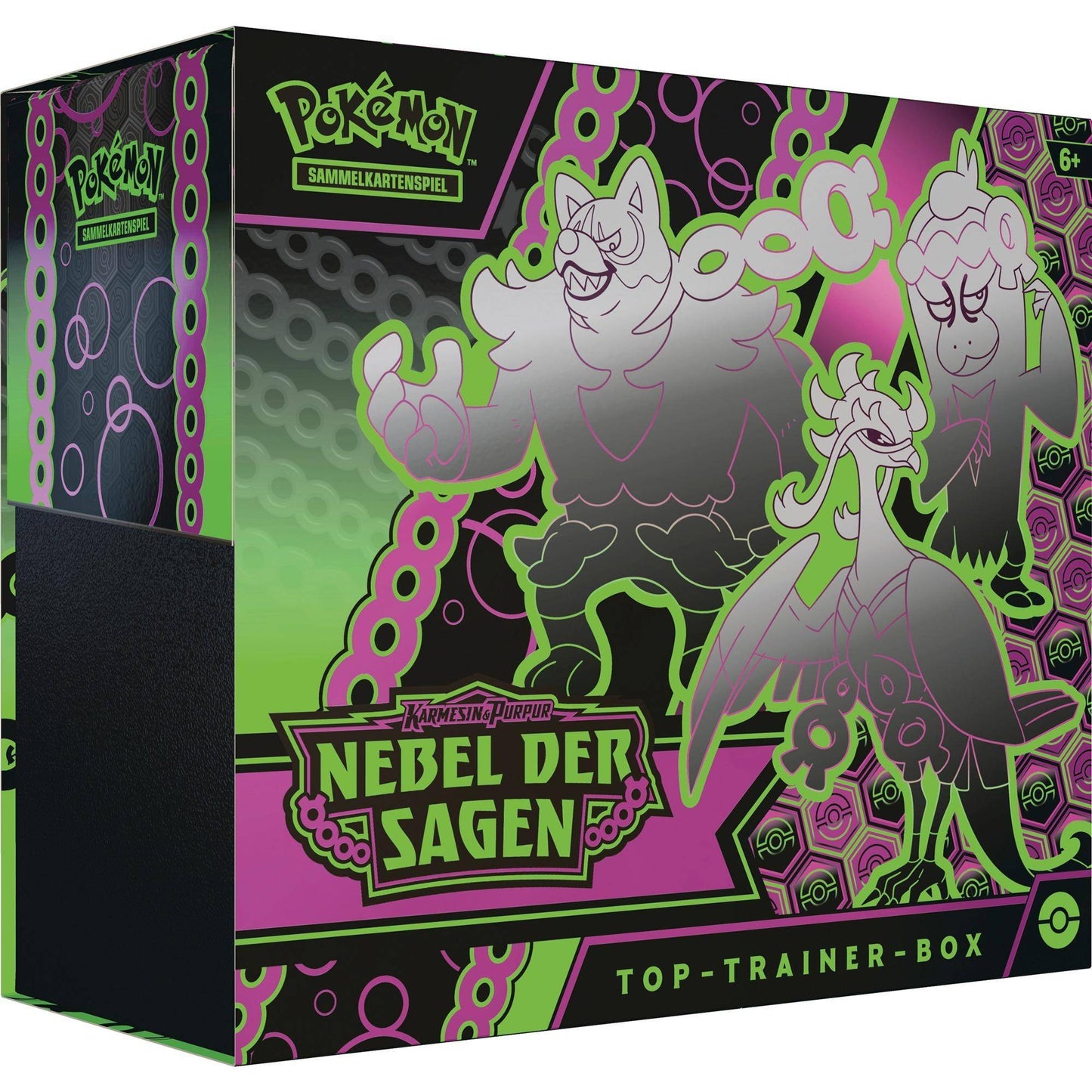 Pokémon - Top Trainer Box Karmesin & Purpur: Nebel der Sagen - DE