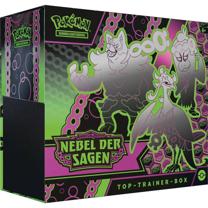 Pokémon - Top Trainer Box Karmesin & Purpur: Nebel der Sagen - DE