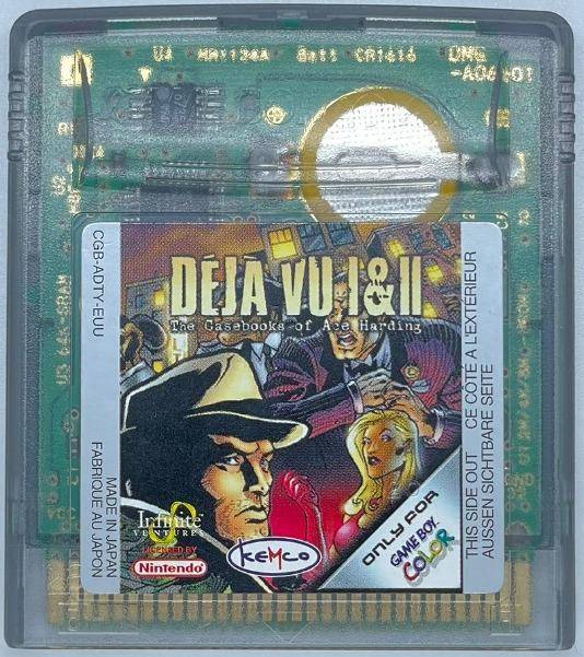 GBC - Deja Vu 1 & 2 The Casebooks Of Ace Harding - Nur Modul (Gebraucht)