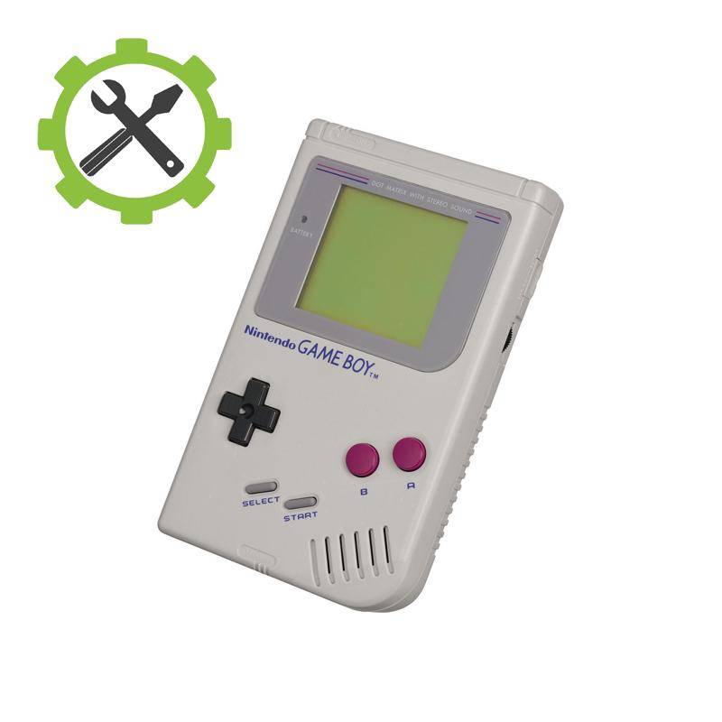 Game Boy Classic Reparatur - Innenreinigung + Alle Silikon-Pads tauschen + Display Scheibe tauschen (nicht Display)