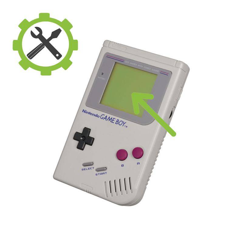 Game Boy Classic Reparatur - Display Scheibe tauschen (nicht Display)